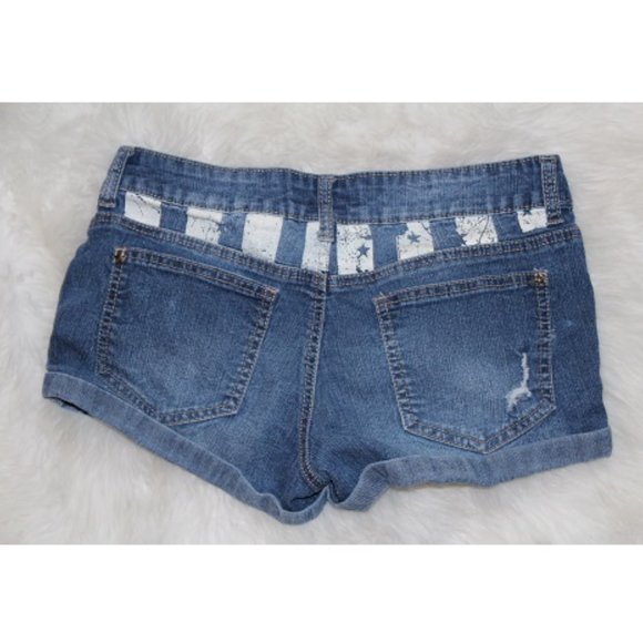 l.e.i. stars and stripe shorts (Junior)(271) - Picture 2 of 3